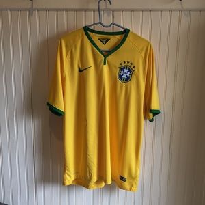 Nike Dri-Fit Brazil soccer jersey